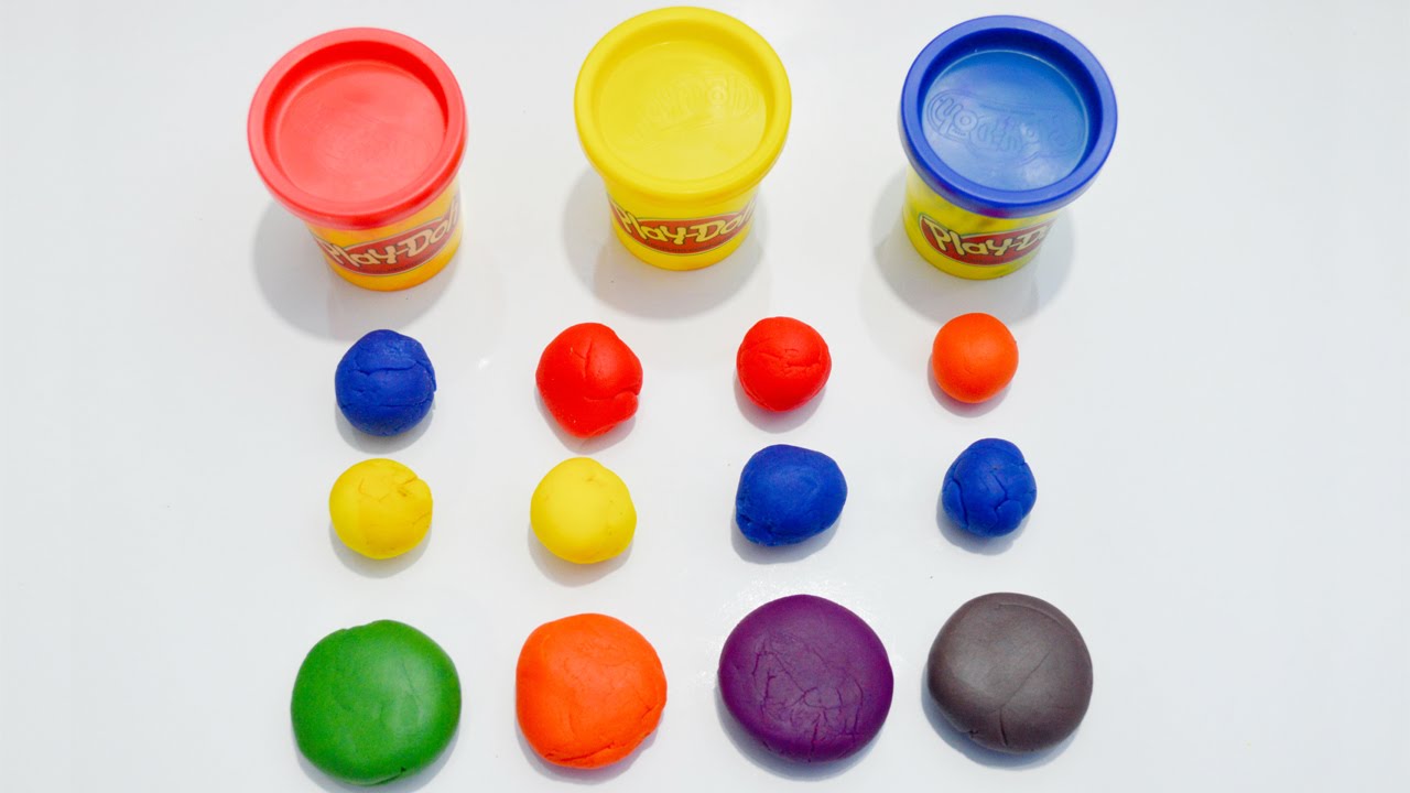 play-doh color wheel (art lesson)