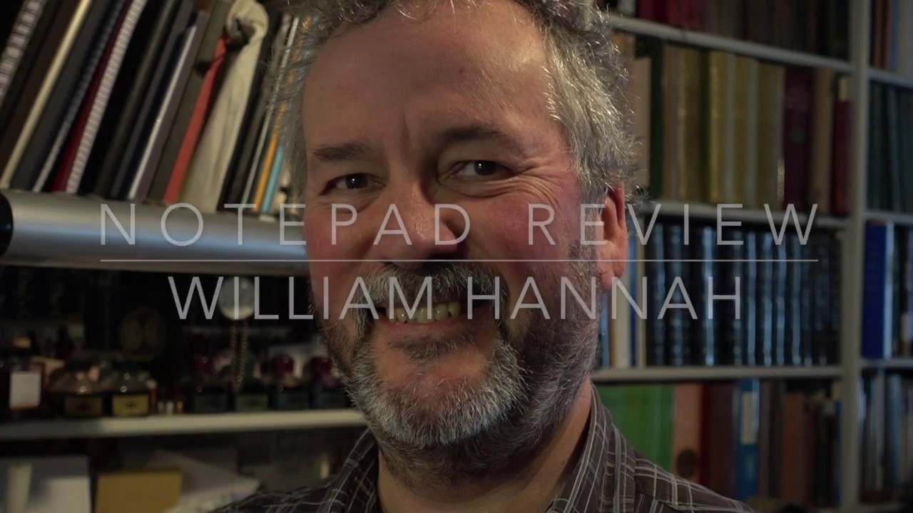 Review : William Hannah Notebooks