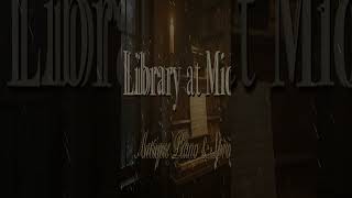 Late Night Jazz That Feels Like Reading by Candlelight in a Library with Spring Rain Outside
