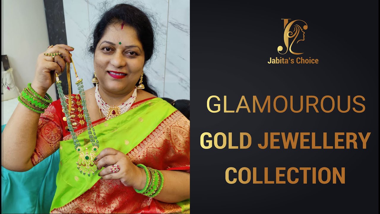 #Glamorous #Gold Jewellery Collection || 12th June 2021 || CHUNDURU ...