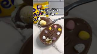 Day 5/7 | Cheesecake Filled Easter Egg🐣🍫