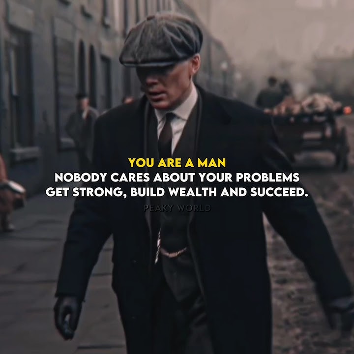 NOBODY CARES ABOUT YOUR PROBLEMS ~ THOMAS SHELBY #shorts #quotes #peakyblinders