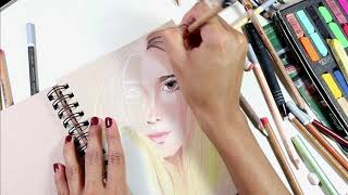 Drawing Portraits - SOFT PASTELS (For Beginners) screenshot 1