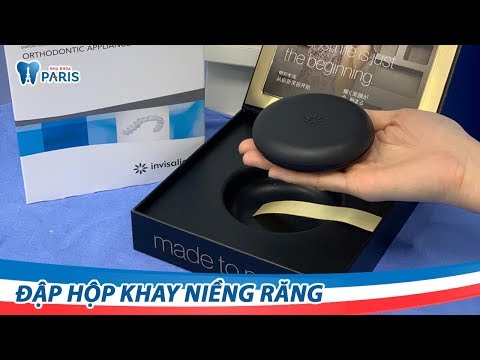 Video Đập hộp khay đựng niềng răng khay trong Invisalign... - youtube