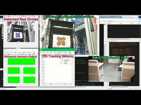 QR Code detection and tracking in Matlab