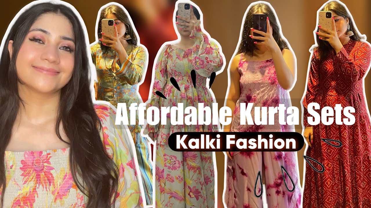 Designer Kurta Sets Under A Budget Ft. KALKI | Trendy & Festive Styles ...