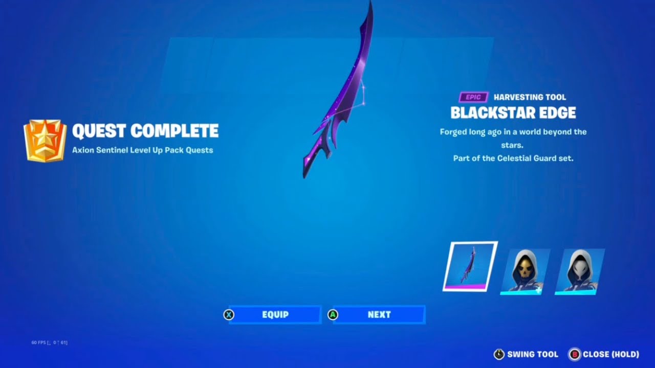 PART 3 - Galaxy Fuel Token Locations (Blackstar Edge Pickaxe - Fortnite)