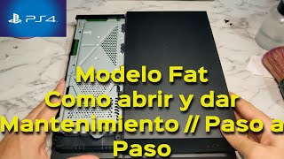 PS4 FAT Como abrir y dar Mantenimiento // Trucos y Consejos