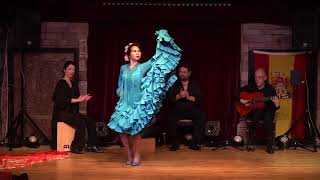フラメンコ アレグリアス バタデコーラ マントン Alegrias flamenco