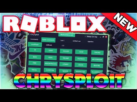 ✔️[REALLY OP] NEW ROBLOX HACK/EXPLOIT: 'CHRYSPLOIT' | SCRIPT EXECUTOR, ADMIN, BTOOLS + MORE! 2018!