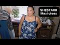 SHESTARR Womens Plus Size Maxi Dress Elegant Wedding Guest Cocktail Party Spaghetti Strap Tiered Ruf