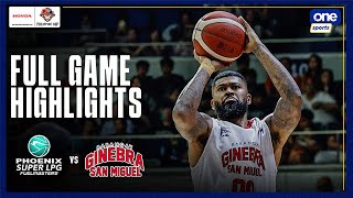 Phoenix Vs Ginebra Full Game Highlights Pba Season 48 Philippine Cup March 10 2024