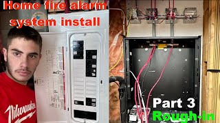 Installing a fire alarm system in my house, Notifier addressable rough-in (part 3)