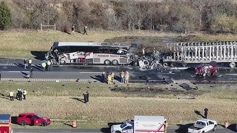 NTSB releases preliminary report from bus crash on I-70 that left 6 dead