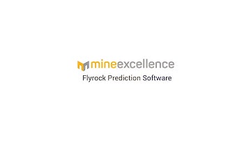 MineExcellence : Software for  Fly Rock Prediction during a blast