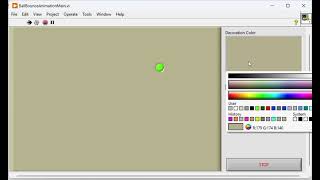 Ball Bouncing Animation Demo in LabVIEW