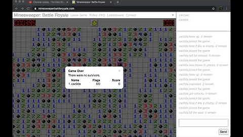 Minesweeper Battle Royale