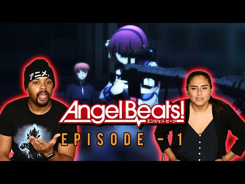 Show is WILD! Angel Beats Reaction Episode 1 | Blind Anime Reaction Review