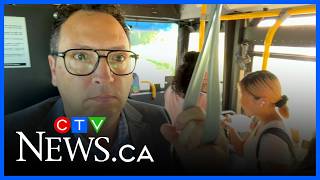 'Cramped like sardines': Commuters race downtown