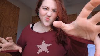 Slow to Fast and Aggressive Massage ASMR 🖤👐 Neck, Arms, Back