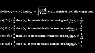 monotonically increasing sequence iit jam 2020 real analysis csir net gate  engineering mathematics