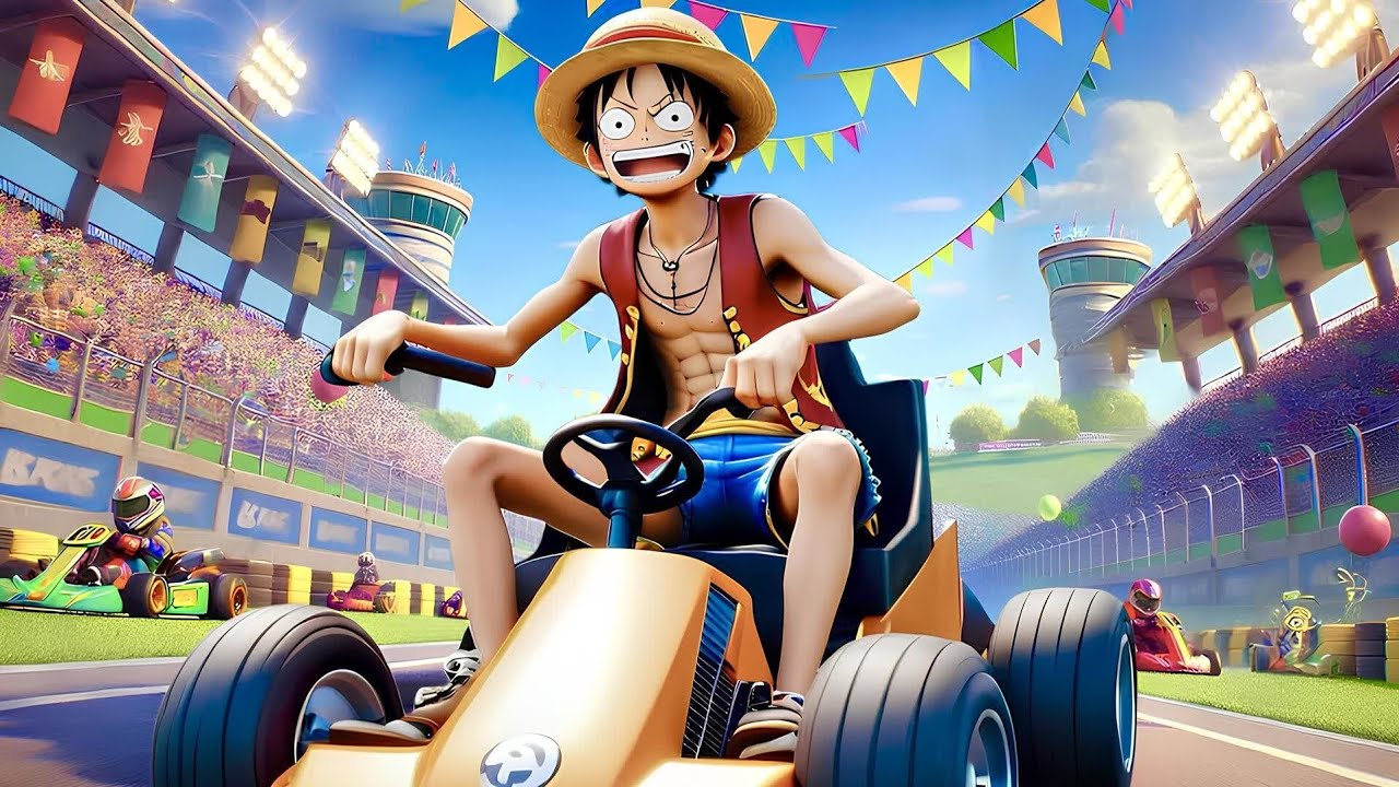 Fortnite One Piece Racing! YouTube