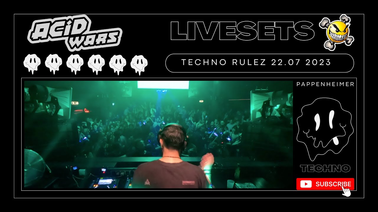 Pappenheimer @ Techno Rulez! (Fusion Club Münster) 22.07.2023 DJ Mix