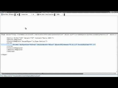 Lesson 22 WPF Window Presentation Foundation