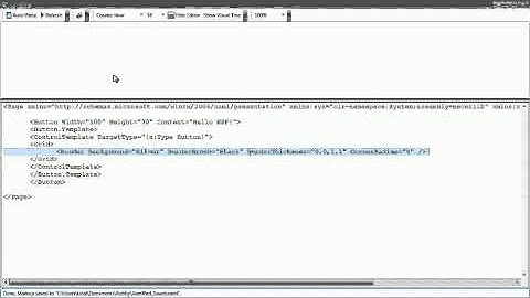 Lesson 22 WPF Window Presentation Foundation