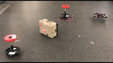 Sensor-Based Reactive Execution of Symbolic Rearrangement Plans by a Legged Mobile Manipulator