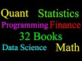 Quant reading list 2019  math stats cs data science finance soft skills economics business