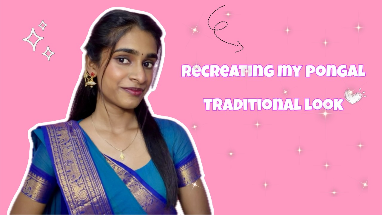 pongal trditional look ✨🌷@ANIIBEE001