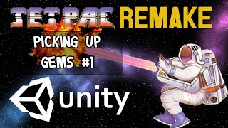 Jetpack Retro Remake in Unity Part 3 - Picking Up Gems and Bonus Items