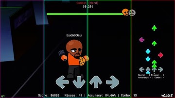 Combat ( hard ) left side 94 misses! ( no double set up )