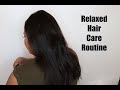 Relaxed Haircare Routine