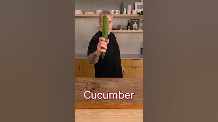 Smacked cucumber (Pai huang gua)