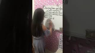 Performance Task in Math: Steps in Solving a one step routine problem