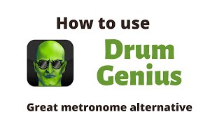 How to use Drum Genius metronome alternative app screenshot 2