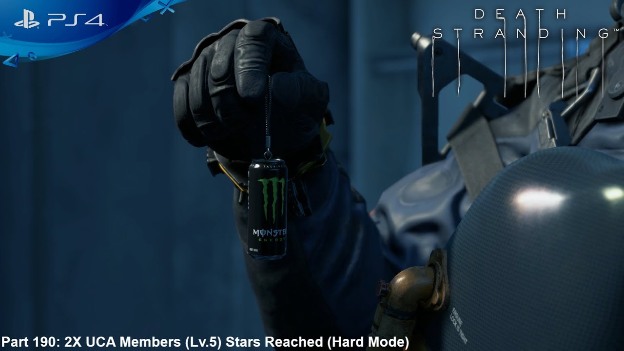 Death Stranding 2X UCA Members Reach (Lv.5) Stars/Monster Energy
