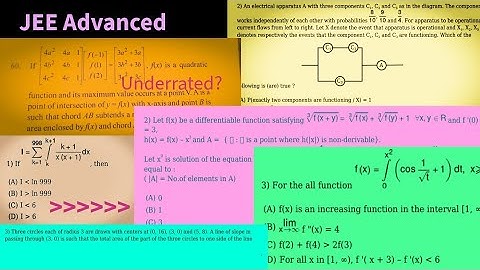 God Level Problems from Allen AIOT and JEE Advanced