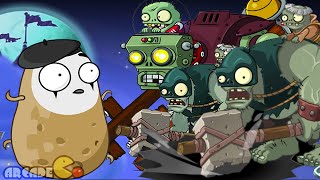 Plants Vs Zombies 2 It's About Time: Impossible Endless Challenge All Worlds