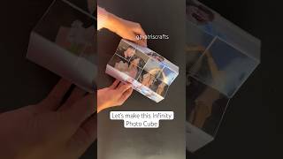 let’s make this Infinity Photo Cube ♾️ #craft #papercraft #infintycube #giftideas #diy #giftbox #art screenshot 3