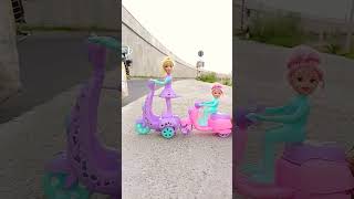 Mini Vespa scooter Unboxing and fittings #vespascooter #automobile//