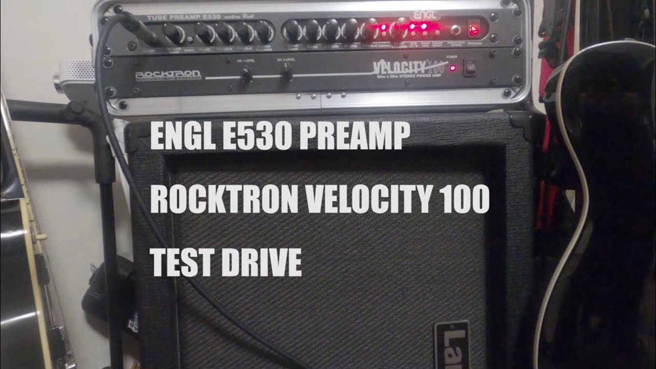 ENGL E530 PREAMP TEST DRIVE