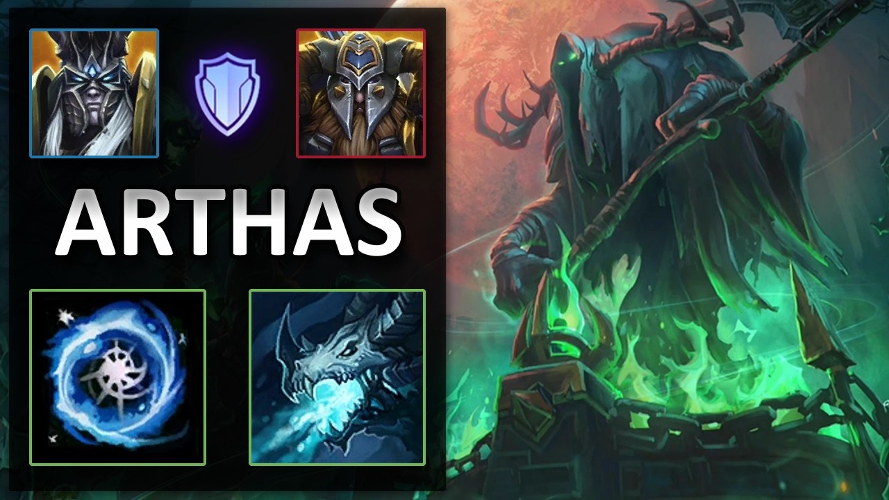 Arthas Summon Sindragosa vs Muradin | Tower of Doom | Heroes of the Storm Master Replay