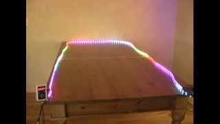 LED Light Strip Demo - Dream Color - 5050 - RGB - 150LED - 6803 Chip - 94 Programs