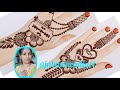 2 Top Beautiful mehndi tricks | Stylish heart shape mehndi designs | Mehndi ki designs | Episode. 88