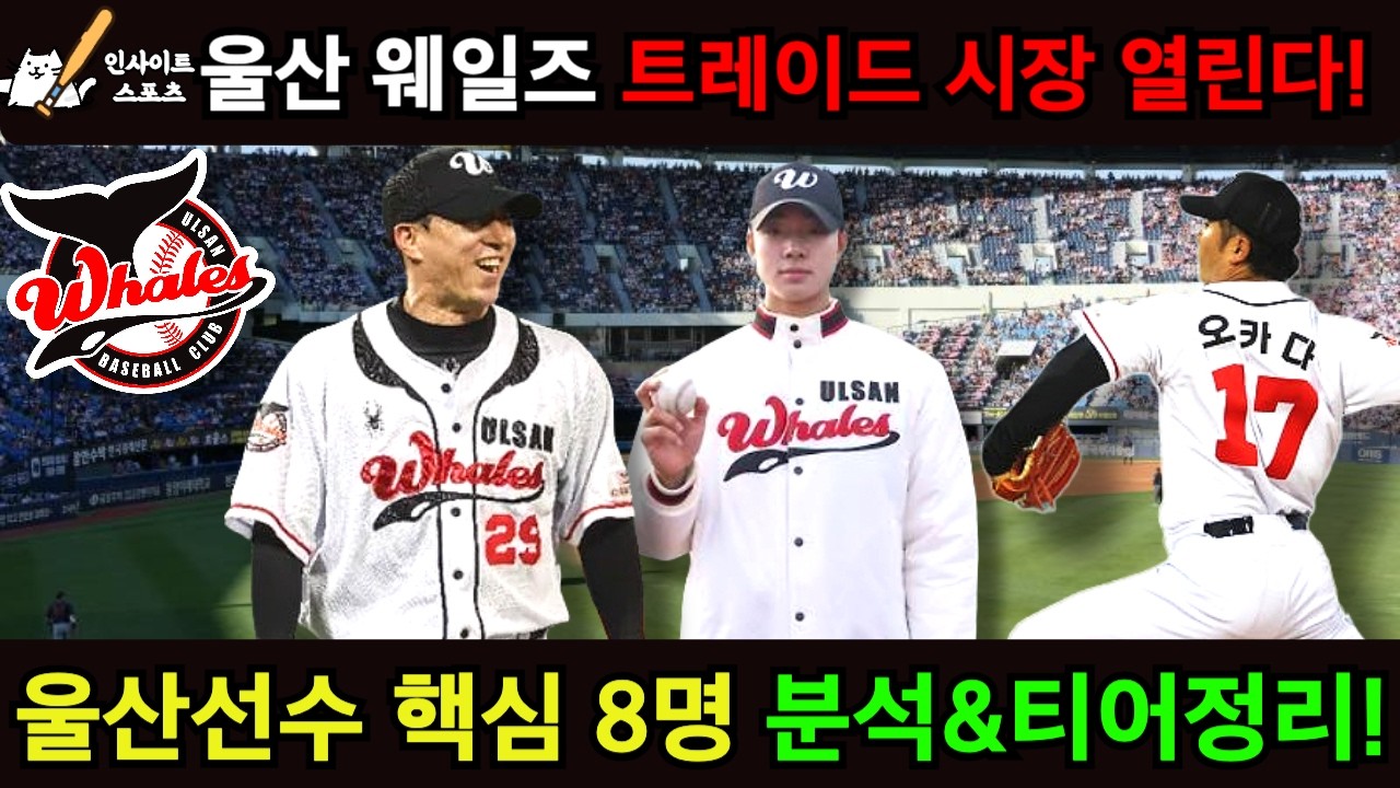 KBO 10개 구단이 3,000만원에 살 수 있는 선수 8명ㅣ울산 웨일즈 이적 시장 완전 분석 2026