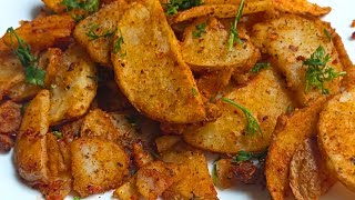 Spicy Delights: Peri Peri Wedges with Homemade Sauce!