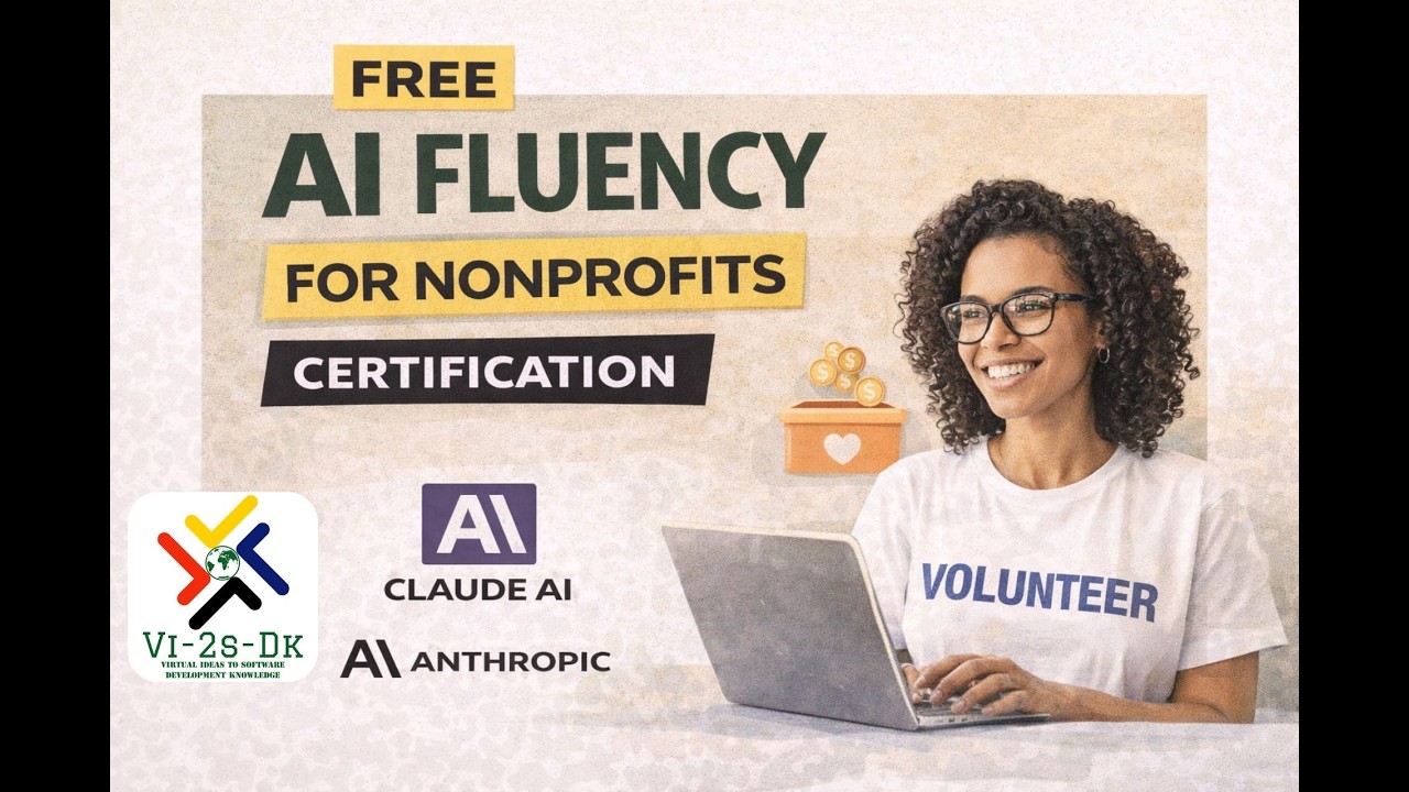 FREE AI Certification for Nonprofits Anthropic Claude Tutorial